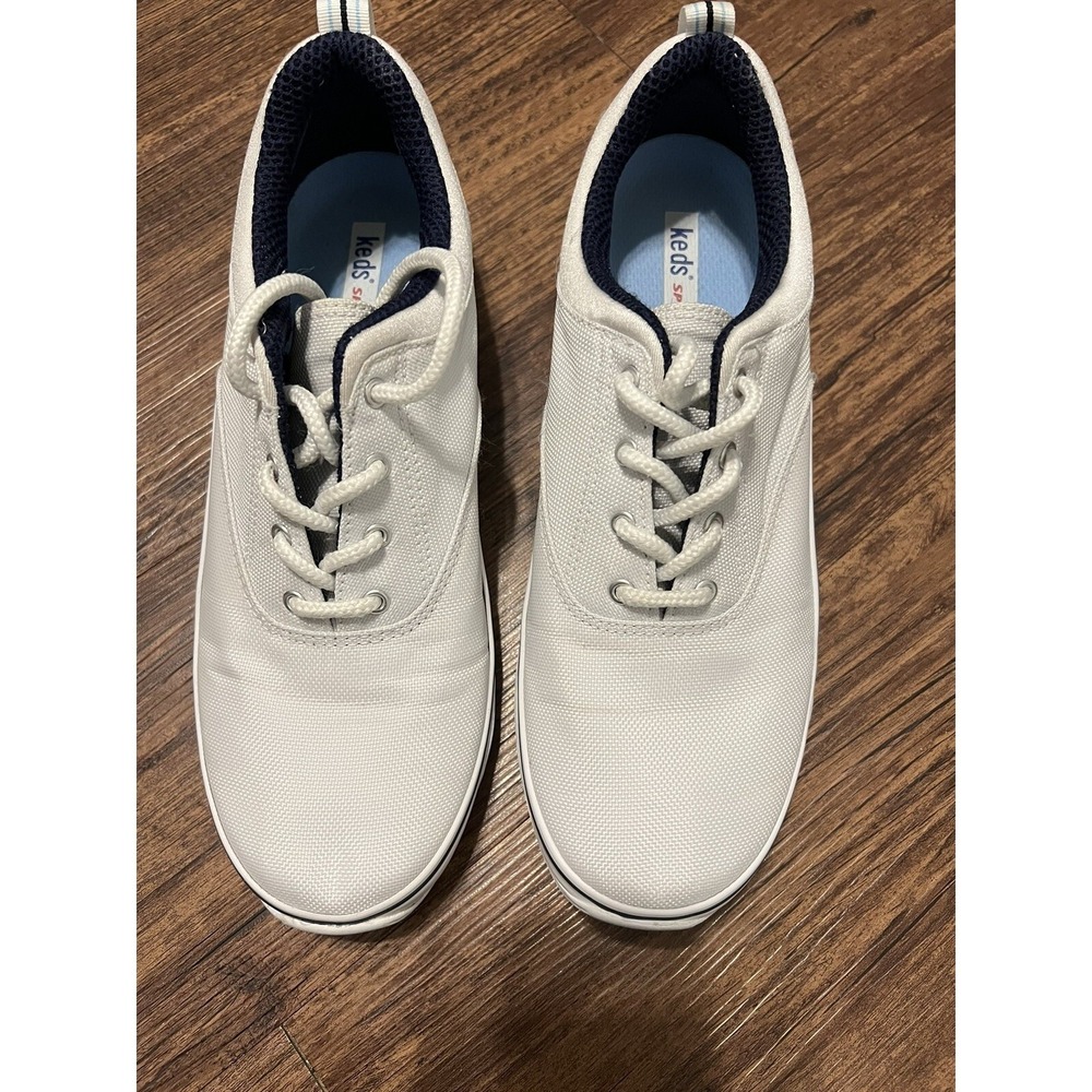 Keds Sport Women's Athletic Sneakers Size 9 Lace Up‎ White WF23365M